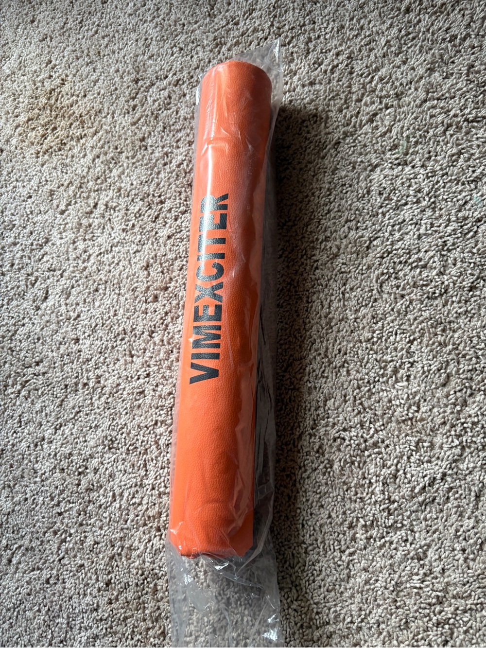 Amazon Orange VIMEXCITER Foam barbell squat pad